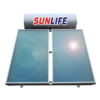 Ηλιακός Θερμοσίφωνας Sunlife Sen 300lt Επιλεκτικός Συλλέκτης 5,00m² Διπλής Ενέργειας με 5 Χρόνια Εγγύηση